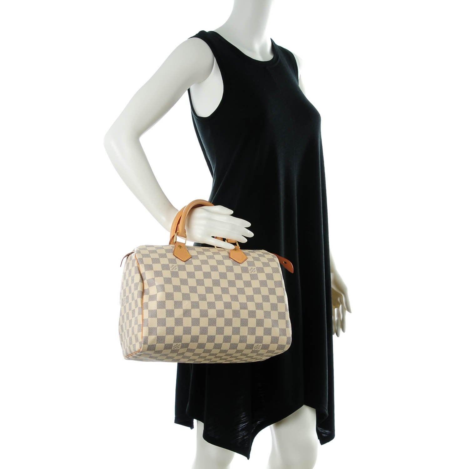 Louis Vuitton Damier Azur Speedy 30 2 of 7