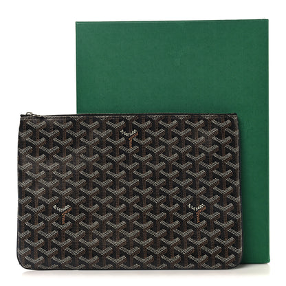 Goyard Goyardine Senat Pochette MM Black 7 of 7