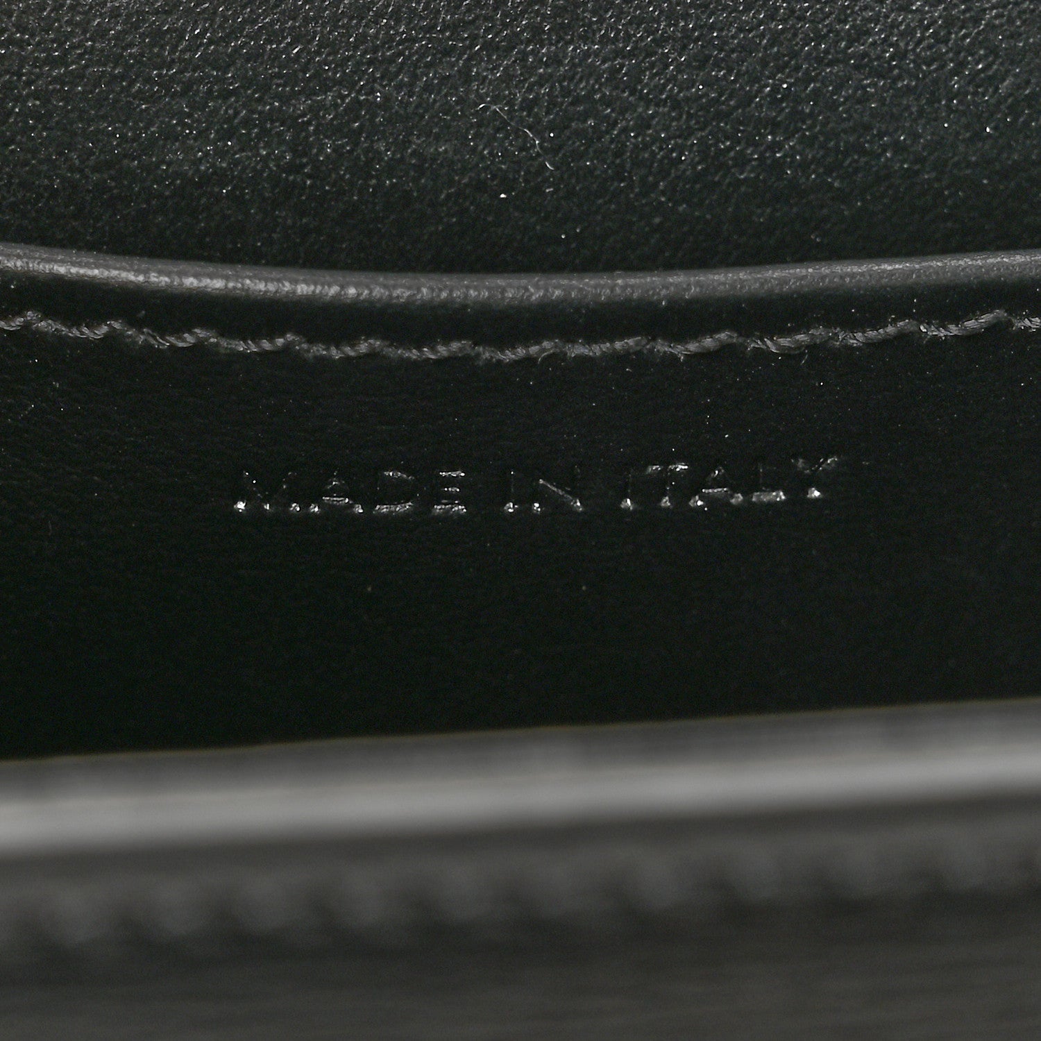 Celine Shiny Calfskin Mini Triomphe Black 7 of 13