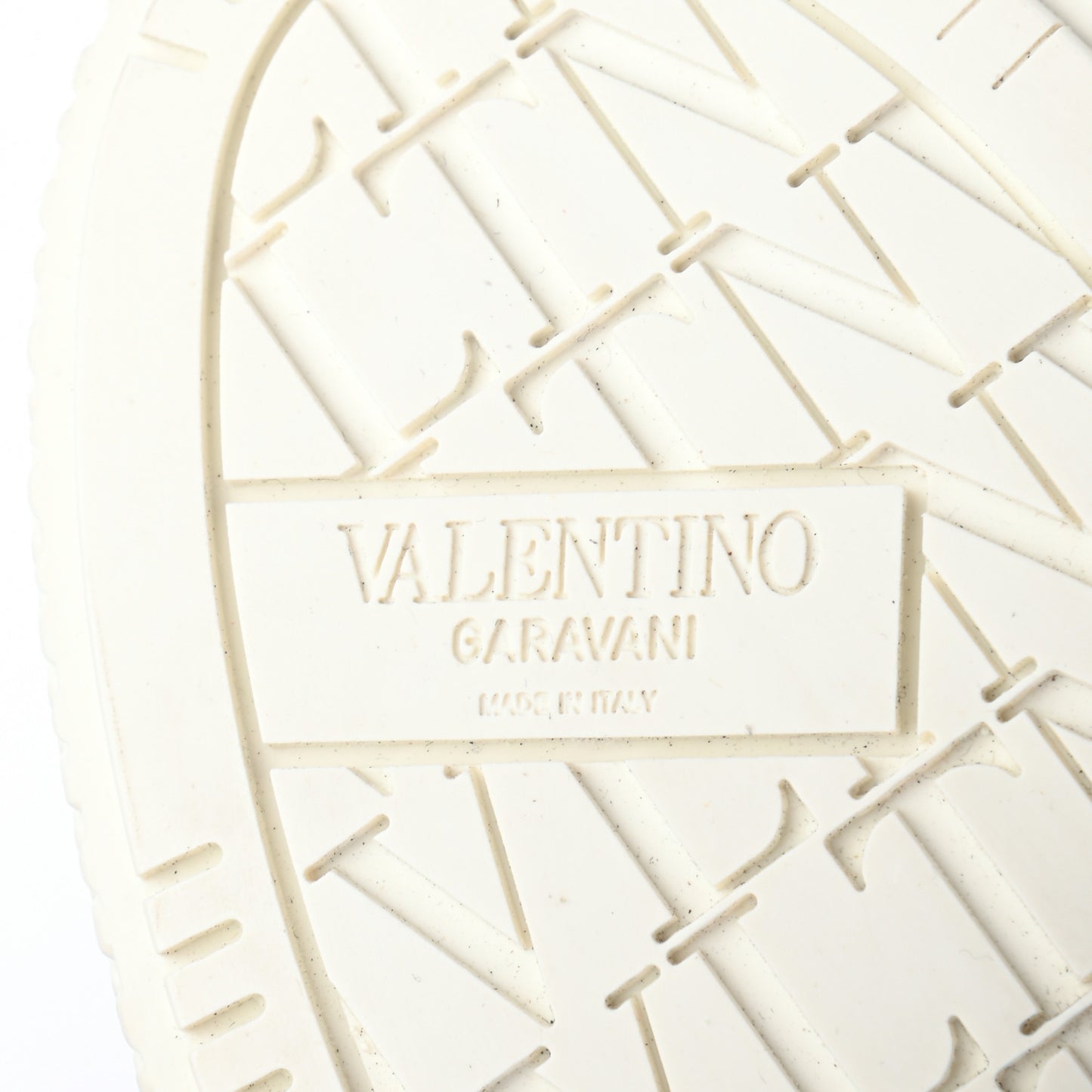 Calfskin Womens Giggies High Top Sneakers 37.5 White