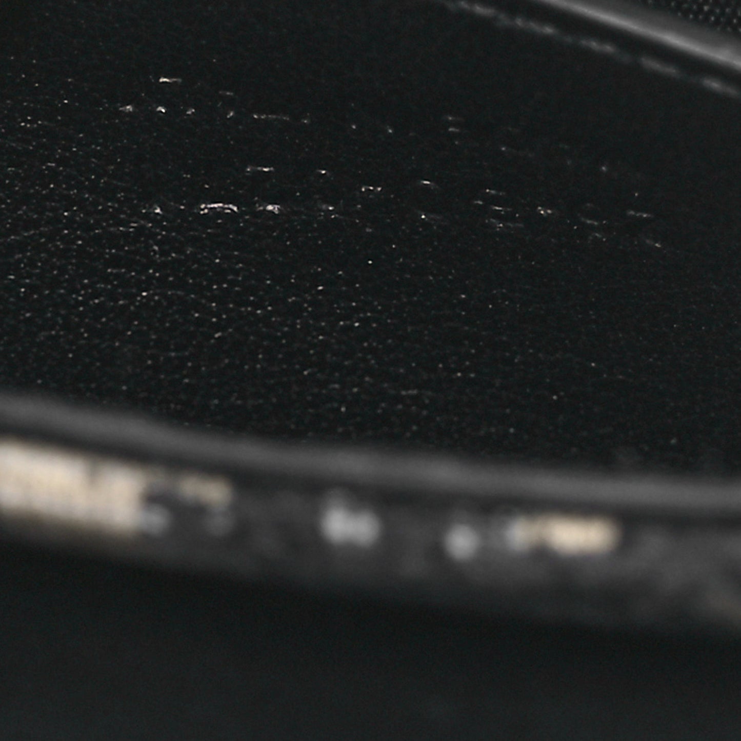 Oblique Smooth Calfskin Nano Pouch Beige Black