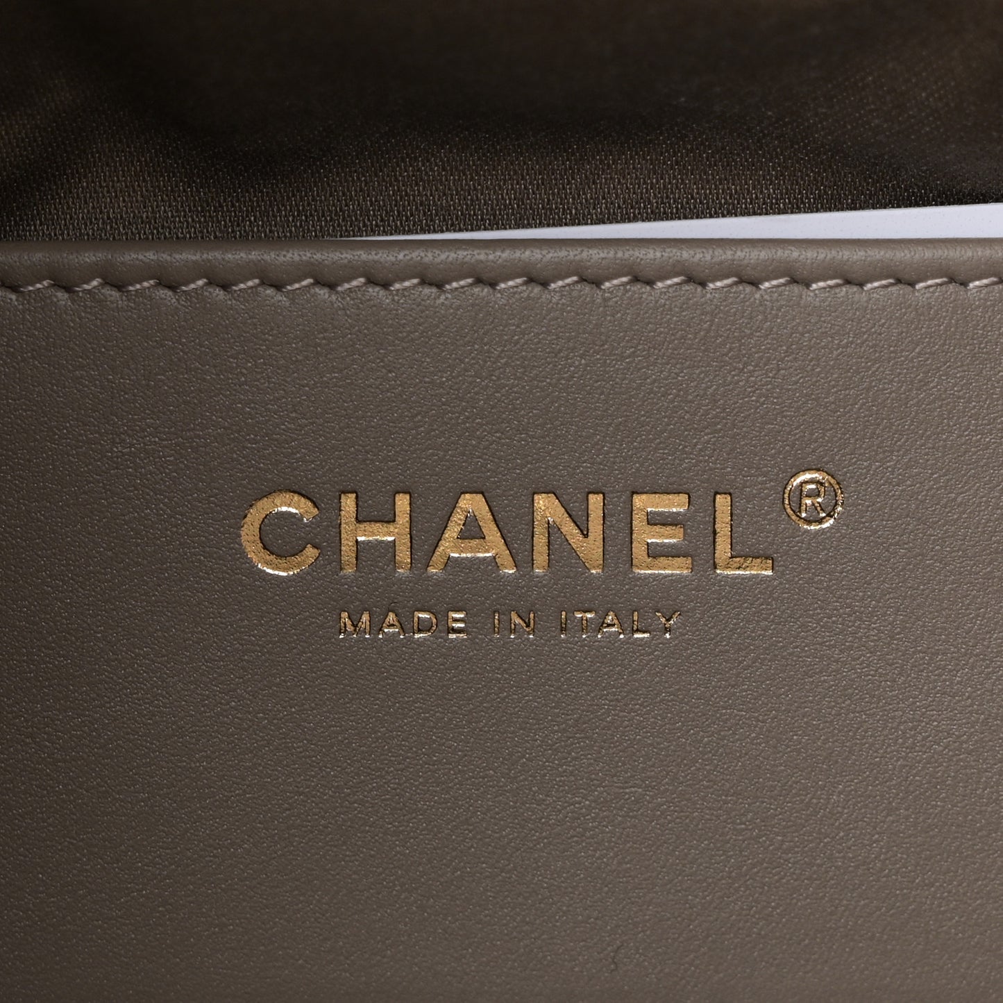Suede Quilted Small Chanel 25 Handbag Dark Grey