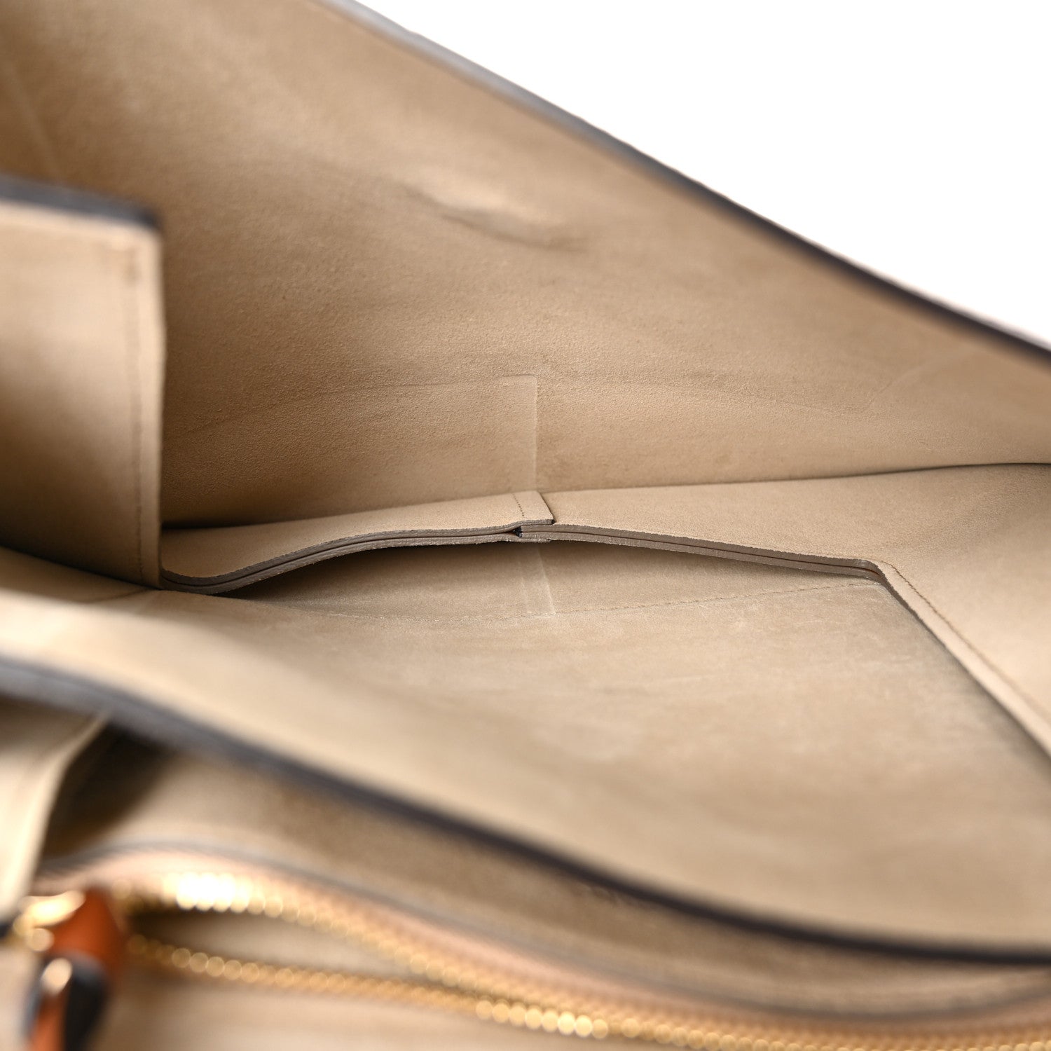 Chloe Smooth Calfskin Patchwork Medium Faye Shoulder Bag Light Tan 5 of 10