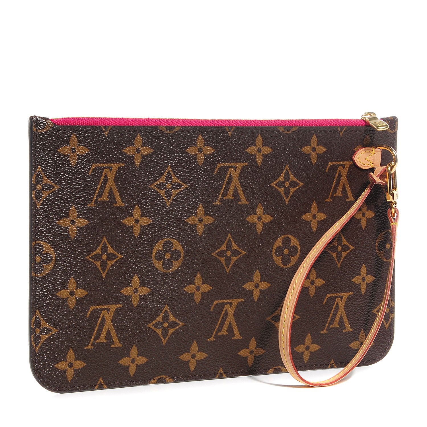 Louis Vuitton Monogram Neverfull MM GM Pochette Pivoine 3 of 8