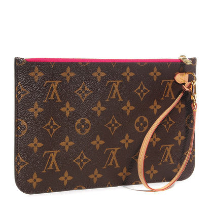 Louis Vuitton Monogram Neverfull MM GM Pochette Pivoine 3 of 8