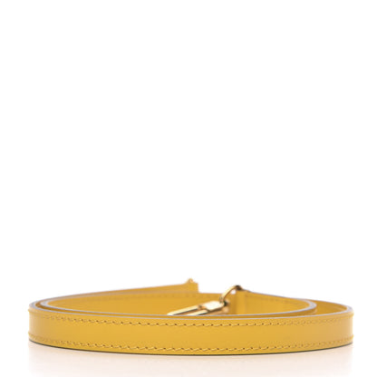 Louis Vuitton Calfskin 16mm Shoulder Strap Citron 2 of 3