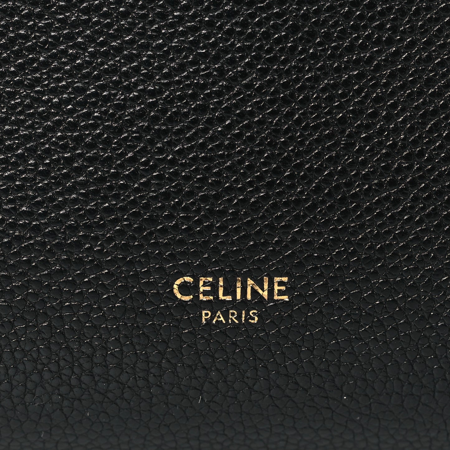 Soft Grained Calfskin Small Sangle Bucket Bag Black