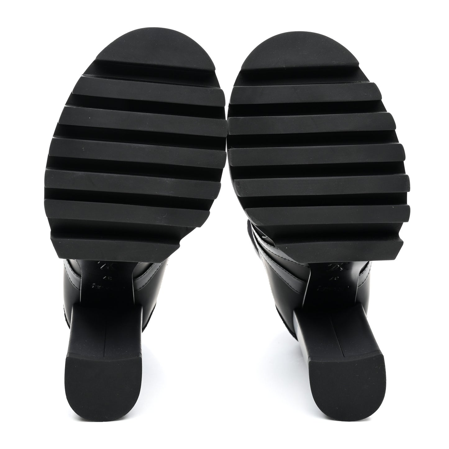 Suede Calfskin Monogram Star Trail Ankle Boots 37 Black