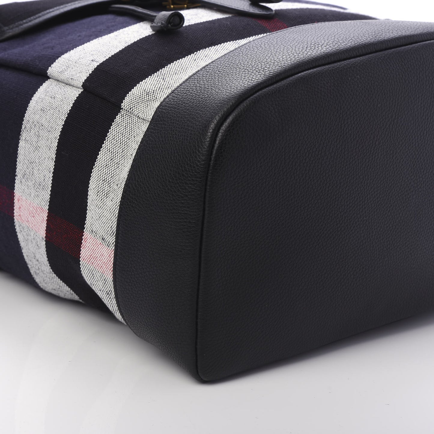 Overdyed Canvas Mega Check Drifton Backpack Black