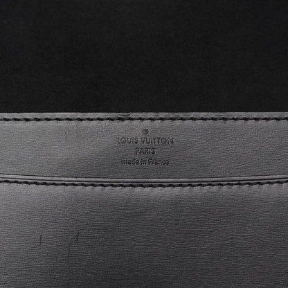 Louis Vuitton Calfskin Chain Louise GM Black 6 of 12
