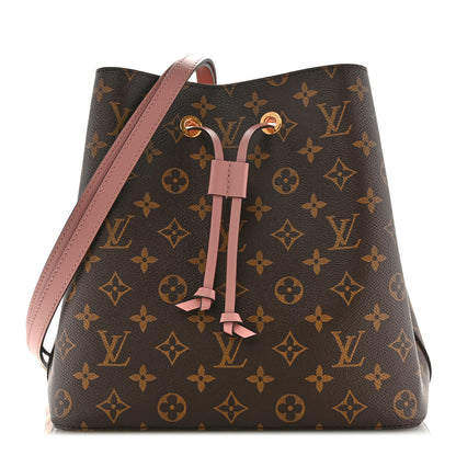 Louis Vuitton Monogram Neonoe MM Rose Poudre 1 of 10