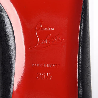 Christian Louboutin Shiny Nappa Catch Mex Flats 36.5 Black 6 of 12