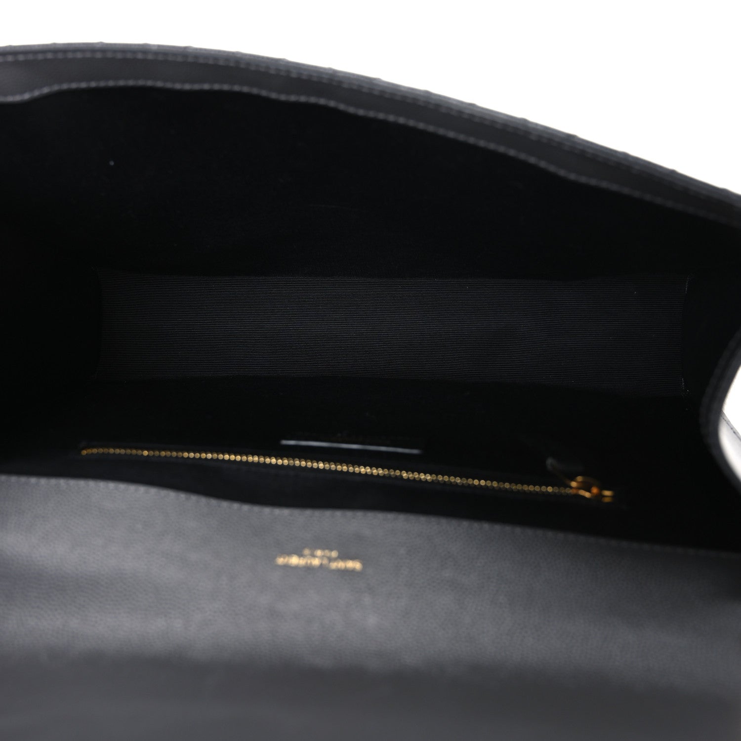 Saint Laurent Grain De Poudre Textured Mixed Matelasse Triquilt Large Monogram Satchel Anthracite 5 of 10