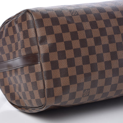 Louis Vuitton Damier Ebene Speedy Bandouliere 35 10 of 13