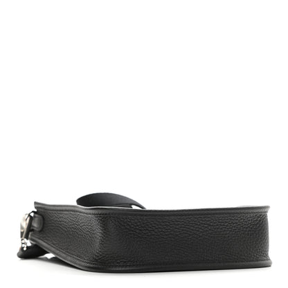 Hermes Taurillon Clemence Evelyne TPM Black 4 of 6