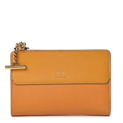 Chloe Calfskin Joe Compact Wallet Sunflower 1 of 7