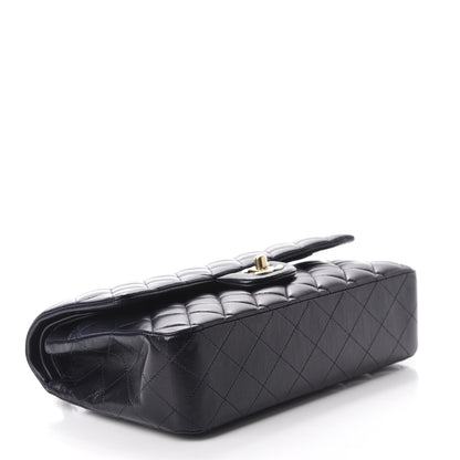 Chanel Lambskin Quilted Medium Double Flap Navy 4 of 12