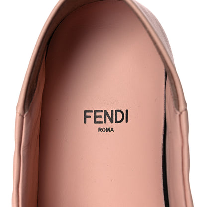 Fendi Nappa FF Embossed Slippers 37 Rosa Quarzo 8 of 10