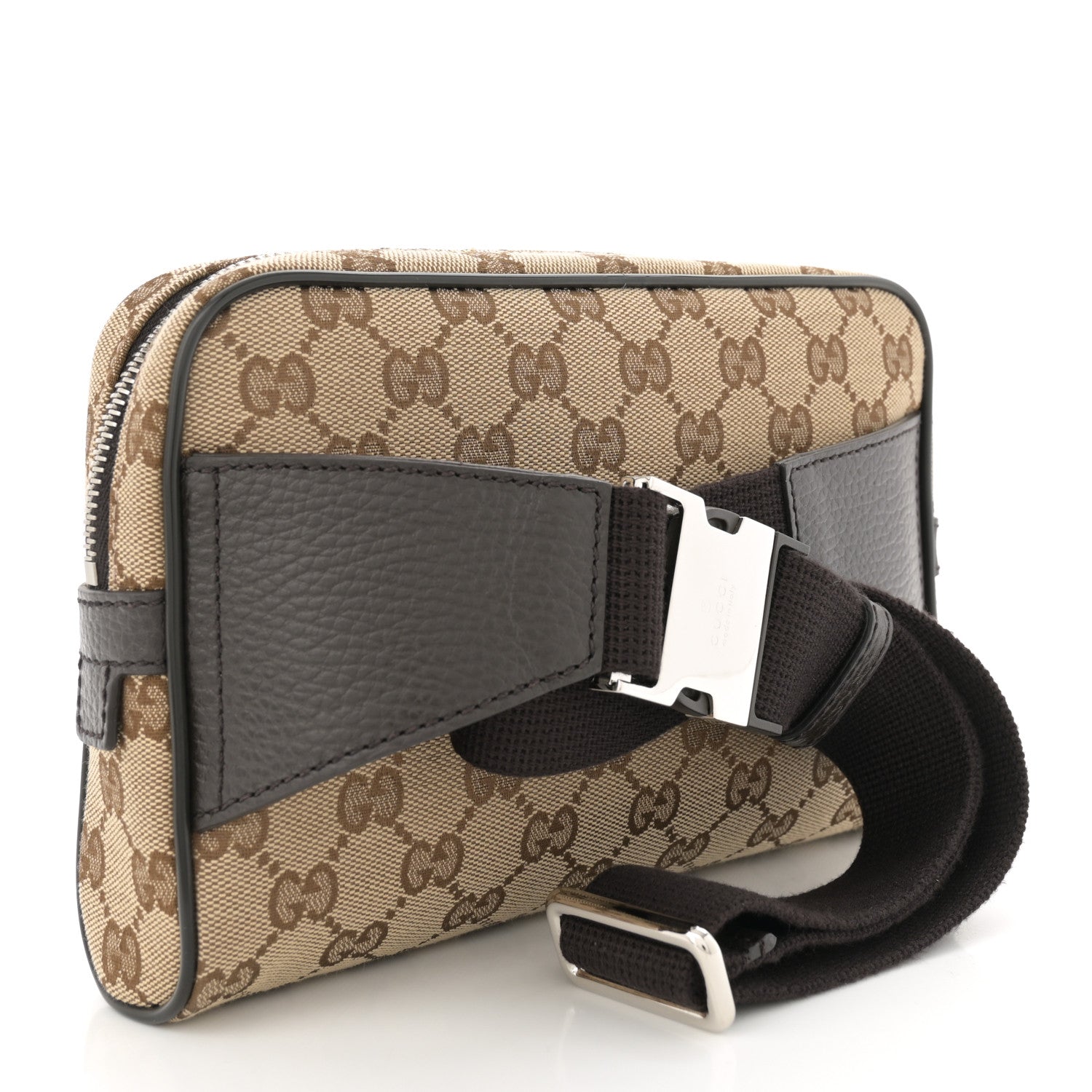 Gucci Monogram Belt Bag Dark Brown 3 of 10