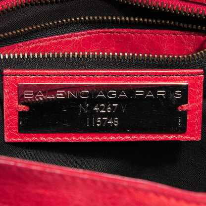 Balenciaga Chevre Classic Hardware City Rouge Vermillon 10 of 14