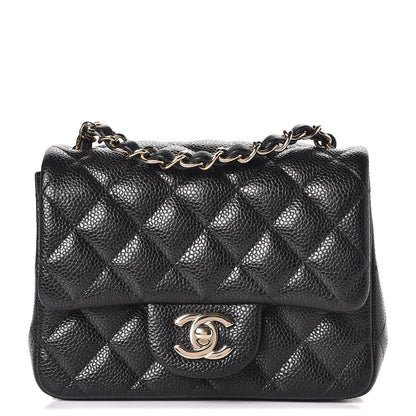 Chanel Caviar Quilted Mini Square Flap Black 1 of 8