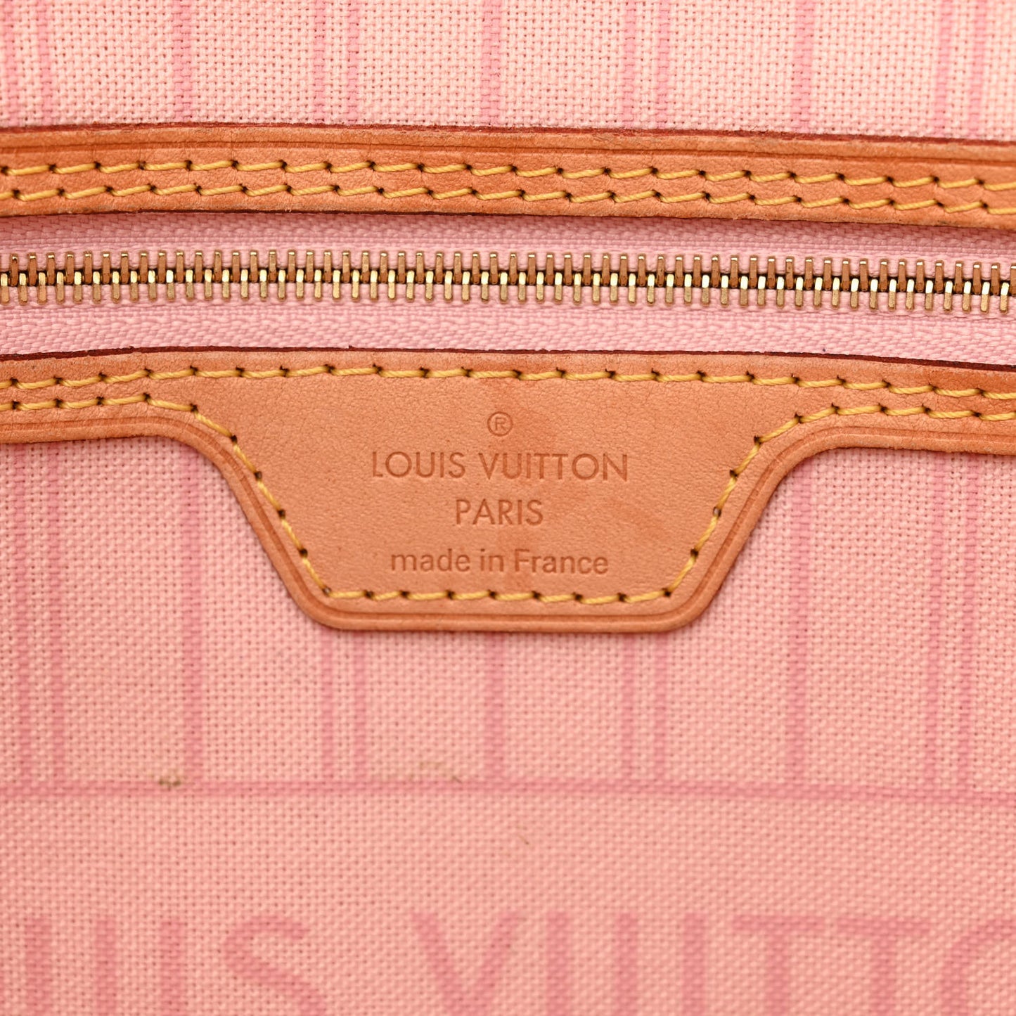 Damier Azur Neo Neverfull MM Rose Ballerine