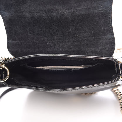 Gucci Vernice Naplack Small Soho Flap Crossbody Black 5 of 12