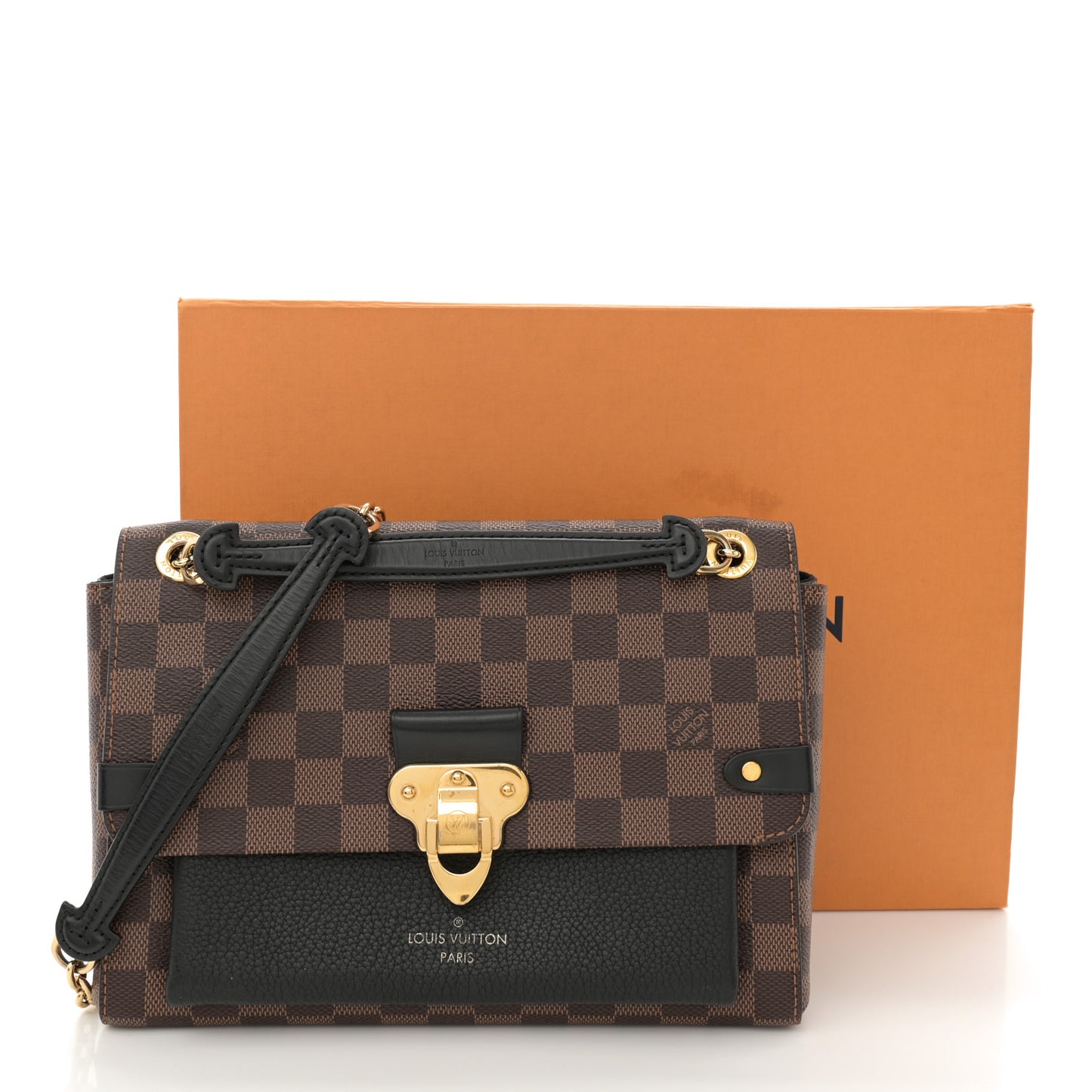 Damier Ebene Vavin PM Black