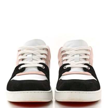 Hermes Suede Goatskin Calfskin Free Sneakers 37 Multicolor Rose Opaline 2 of 12