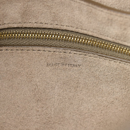 Celine Soft Grained Calfskin Sangle Bucket Bag Taupe 9 of 11