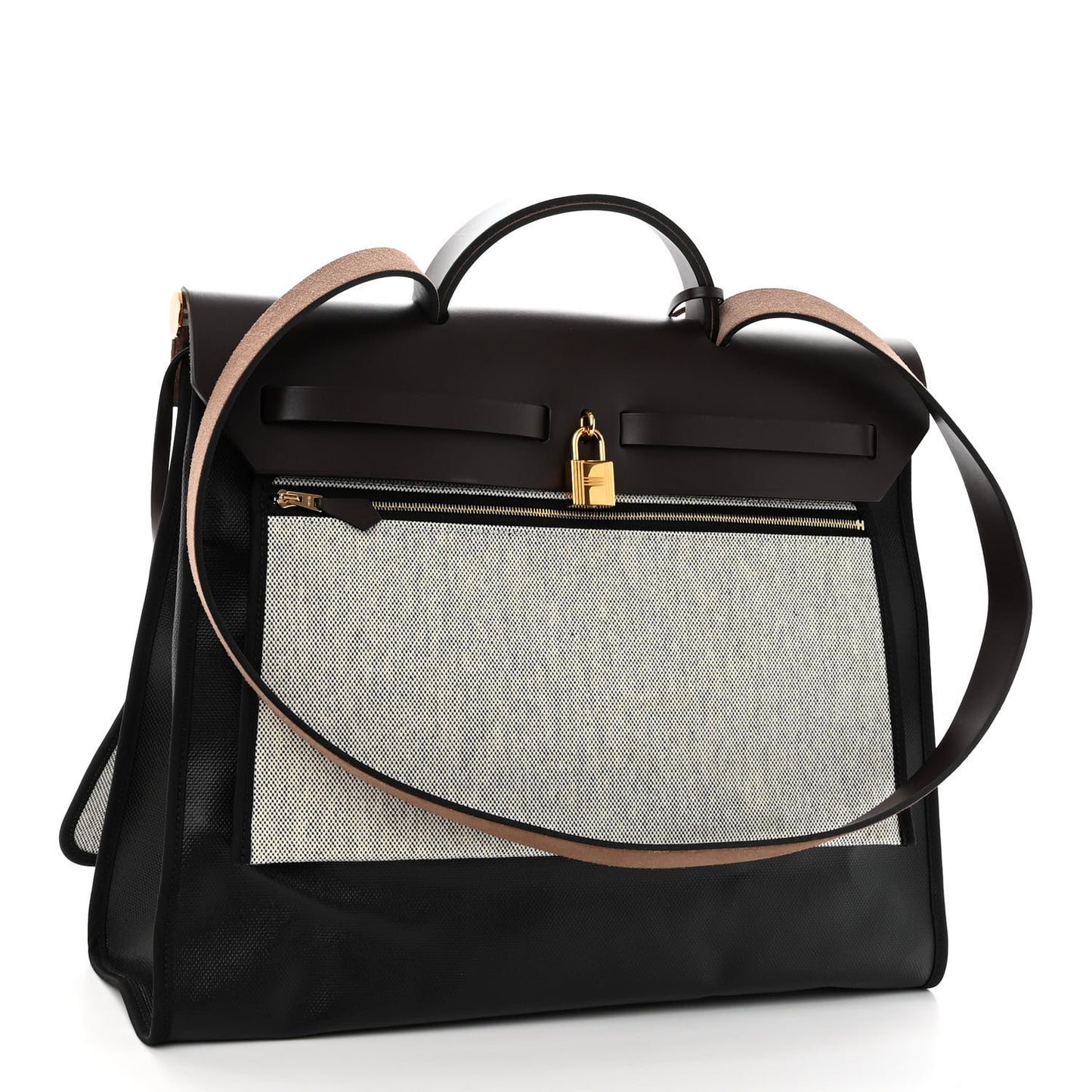 Toile H Berline Vache Hunter Herbag Zip 39 MM Black Ebene