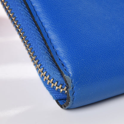 Alexander McQueen Nappa Skull Continental Zip Wallet Blue 11 of 11