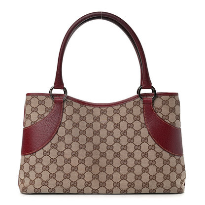 Gucci Monogram Shoulder Bag Red 1 of 9