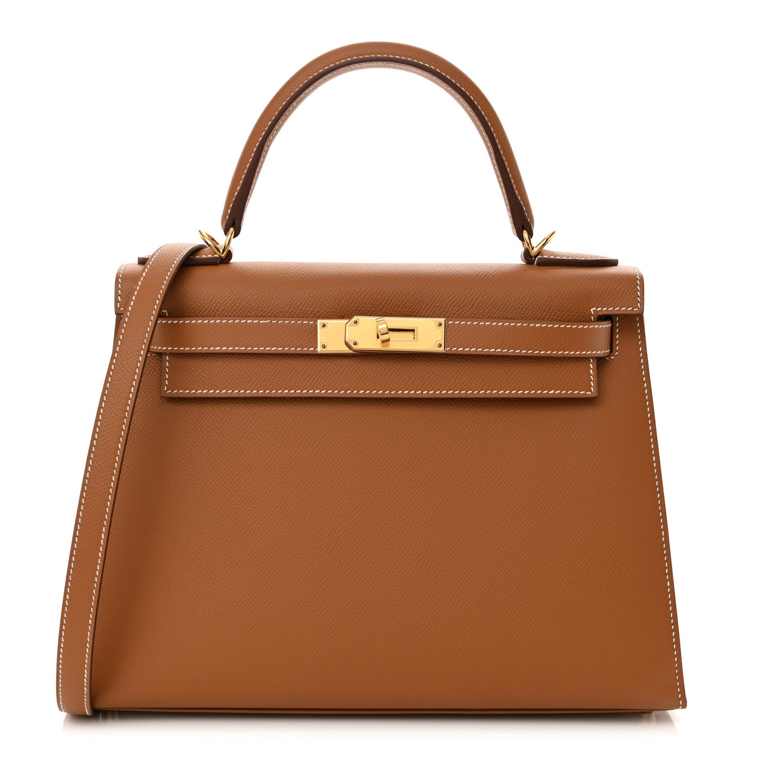 Hermes Epsom Kelly Sellier 28 Gold 1 of 10