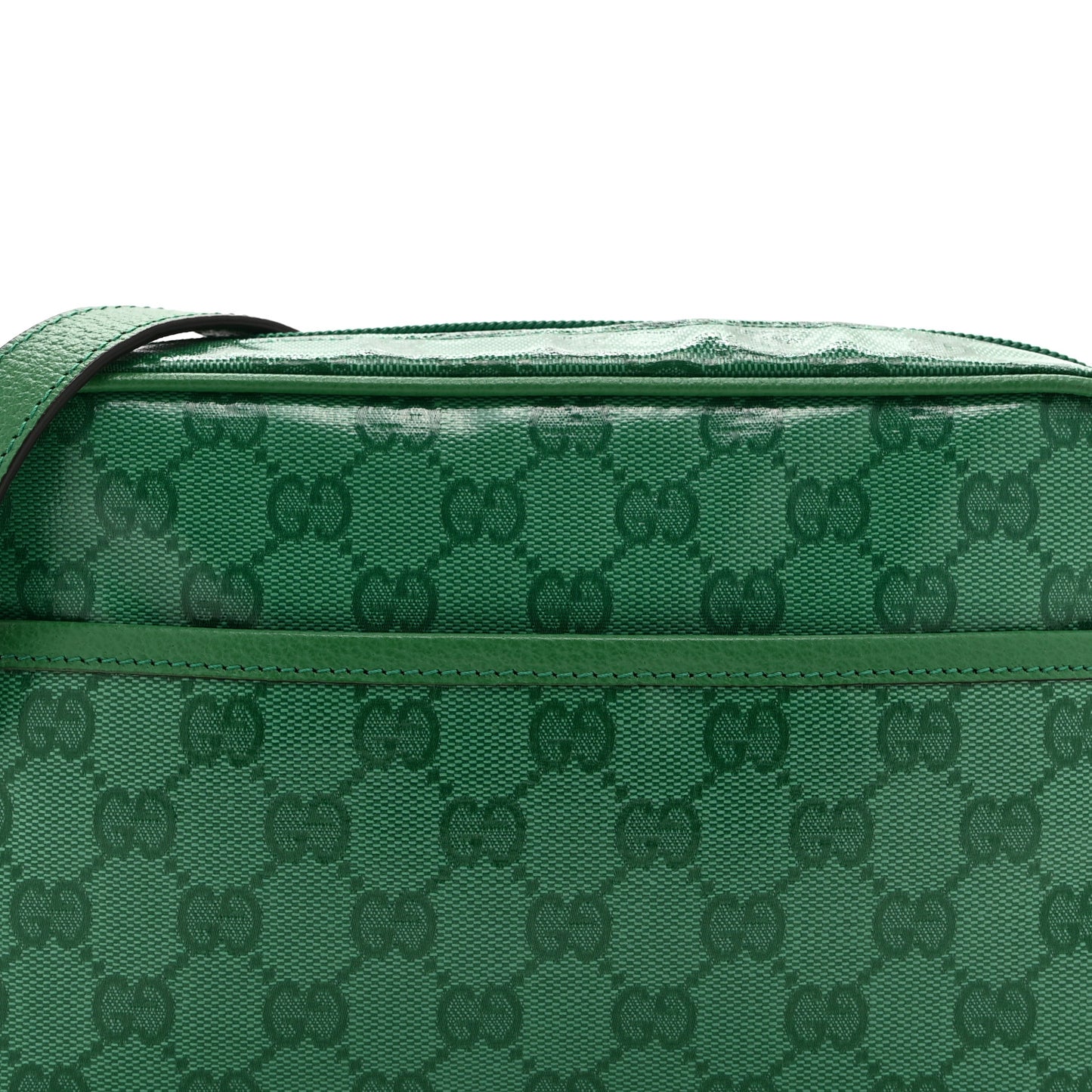 GG Crystal Monogram Mini Shoulder Bag New Shamrock