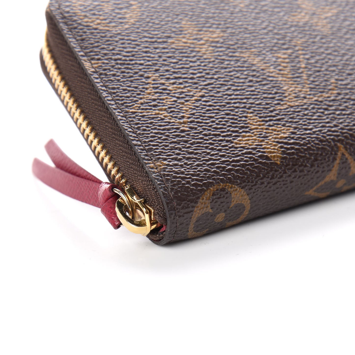 Monogram Clemence Wallet Fuchsia
