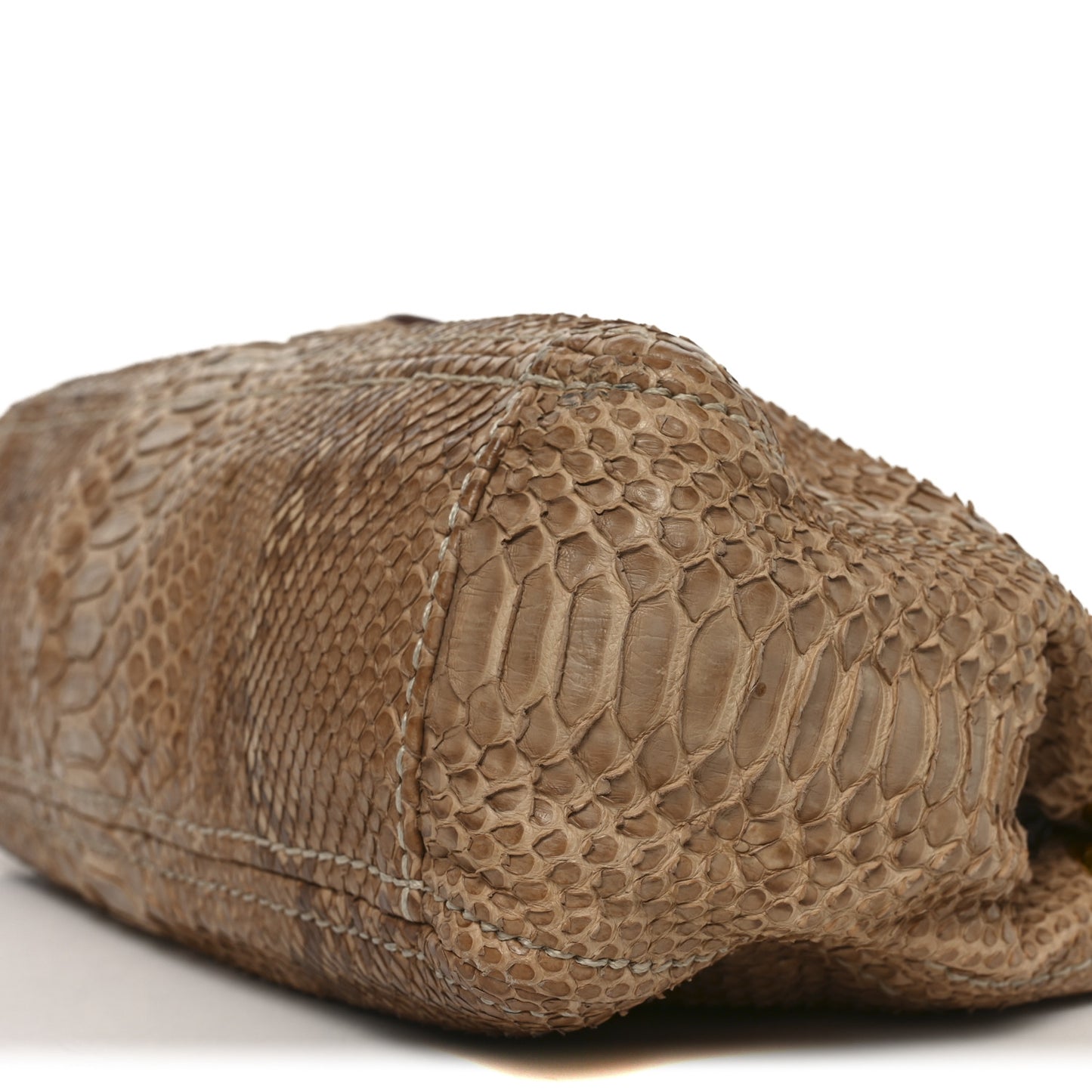 Snakeskin Shoulder Bag Naturale