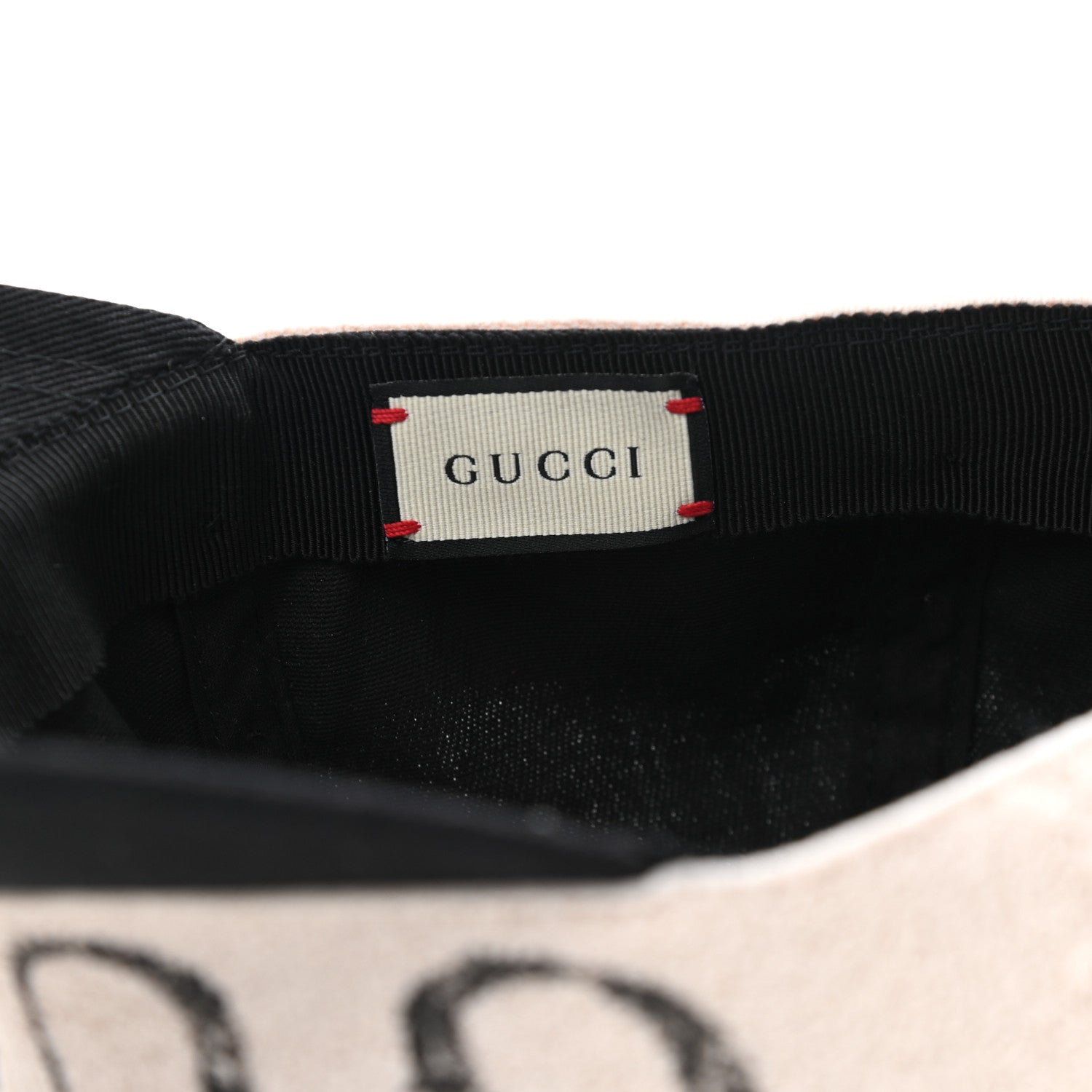 Gucci Gabardine Gucci Headband Baseball Hat M Black 8 of 9
