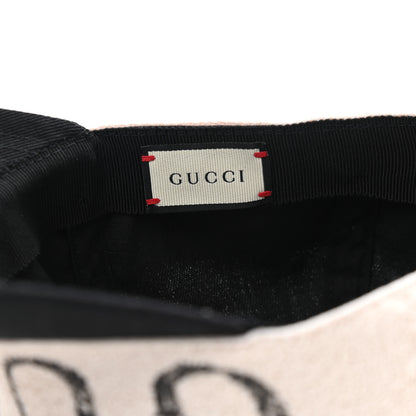 Gucci Gabardine Gucci Headband Baseball Hat M Black 8 of 9
