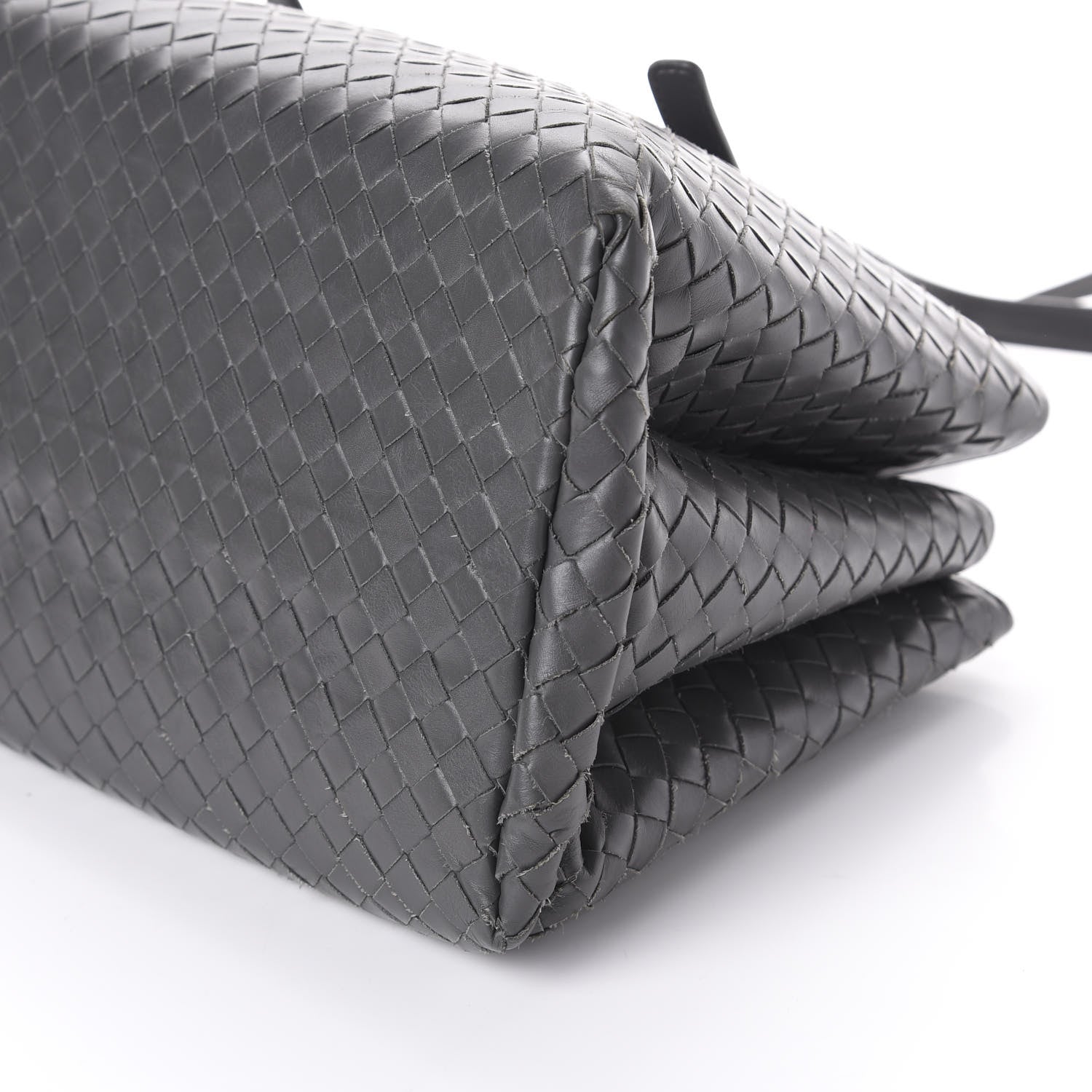 Bottega Veneta Light Calf Intrecciato Small Roma Light Grey 9 of 9