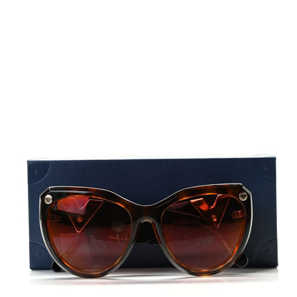 Louis Vuitton Acetate My Fair Lady Sunglasses Z2347W Tortoise 8 of 8