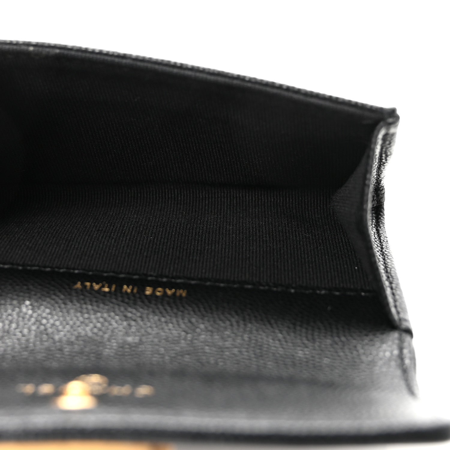 Chanel Caviar Quilted Boy Flap Card Holder Black 5 of 8