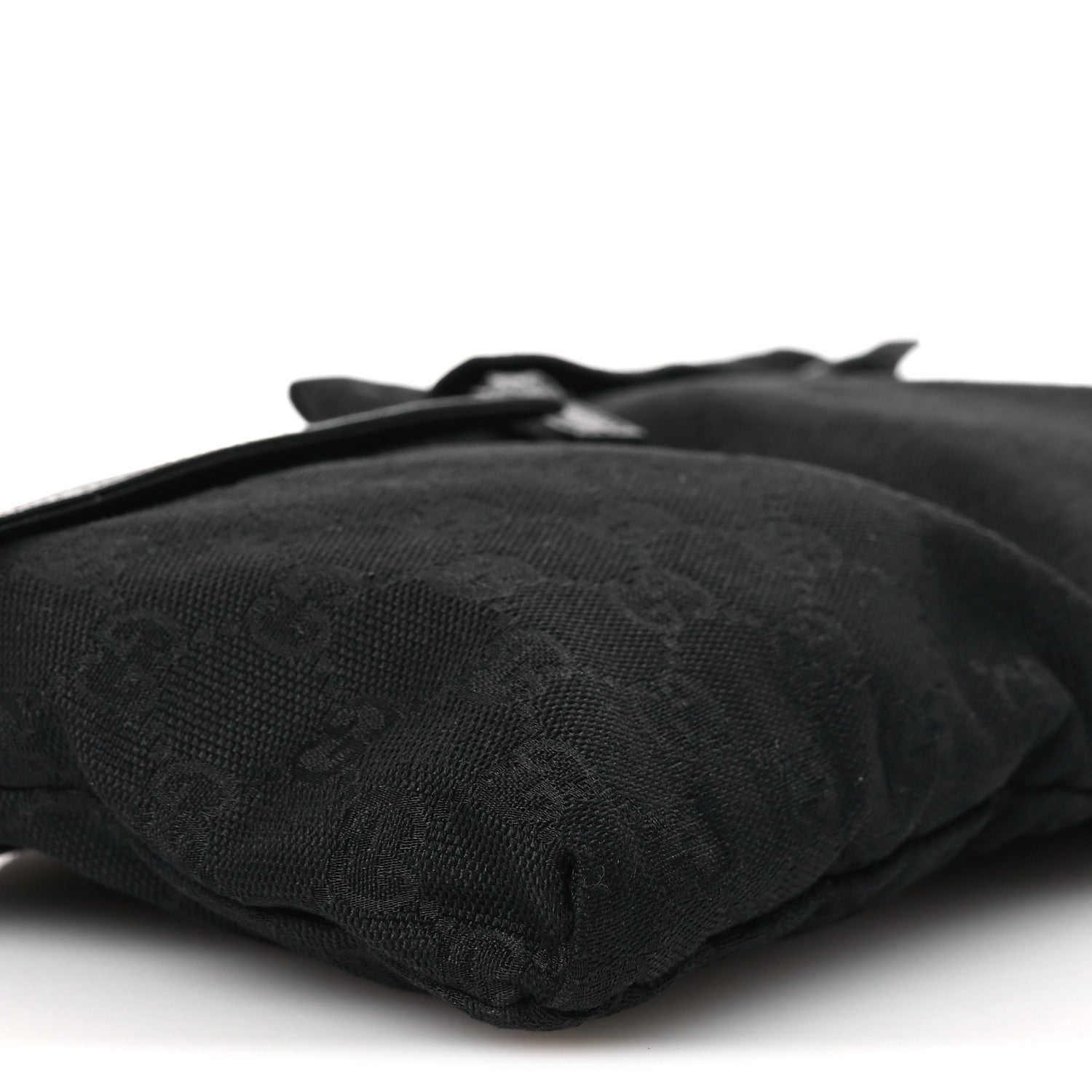 Gucci GG Monogram Double Pocket Belt Bag Black 9 of 13