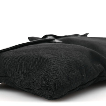 Gucci GG Monogram Double Pocket Belt Bag Black 9 of 13