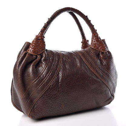 Fendi Nappa Nuvolata Spy Cognac 3 of 19