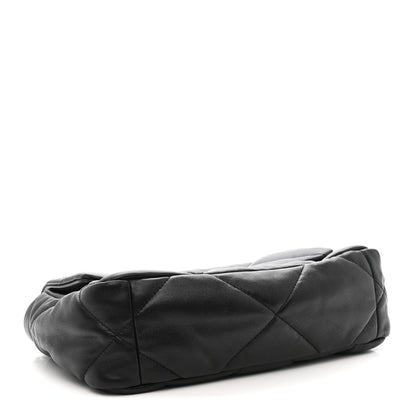 Chanel Lambskin Quilted Medium Chanel 19 Flap Black 4 of 12