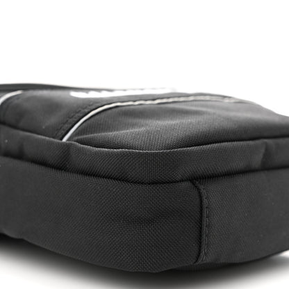 Balenciaga Recycled Nylon Small Sport Messenger Bag Black White 9 of 10