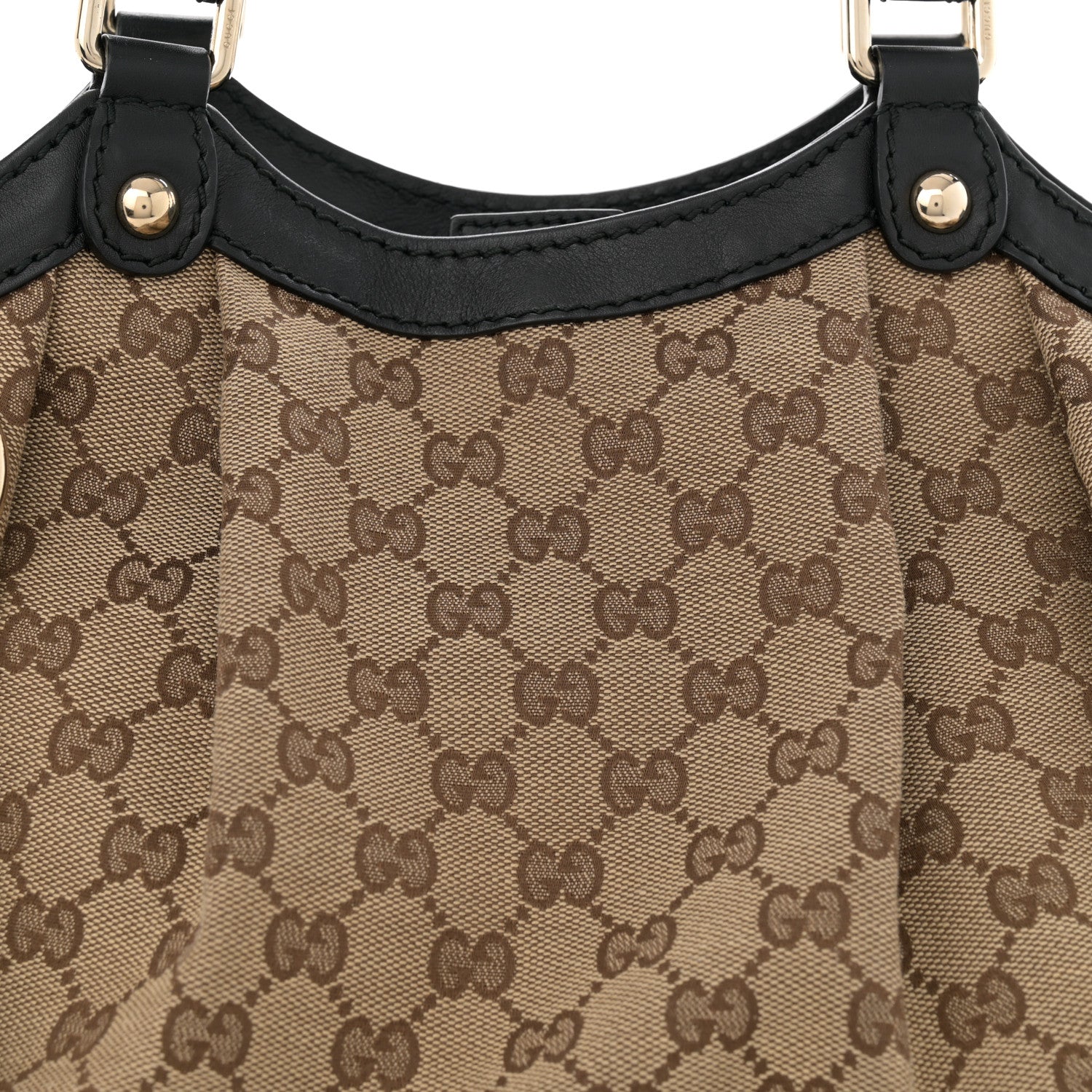 Gucci Monogram Medium Sukey Tote Dark Brown 8 of 10