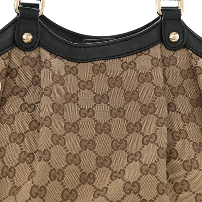 Gucci Monogram Medium Sukey Tote Dark Brown 8 of 10