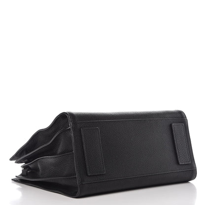 Saint Laurent Grained Calfskin Small Supple Sac De Jour Black 5 of 12